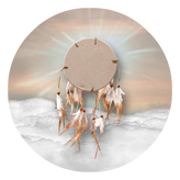 DAROUND 129 BZ Arapaho Prayer Bronze